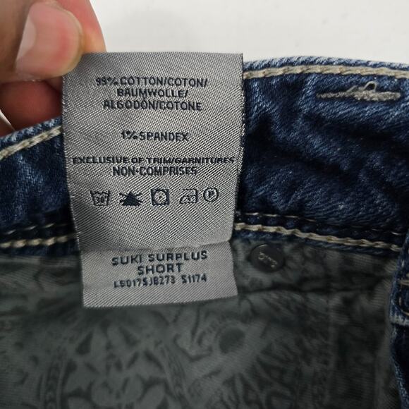 Silver Suki surplus shorts womens size 26 denim 5546 - Picture 10 of 11